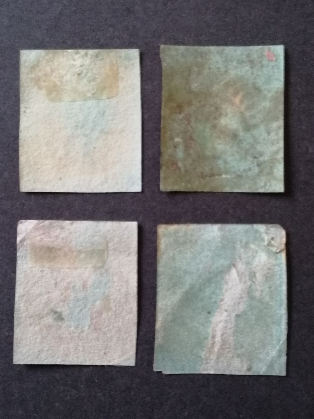 Tutti i francobolli: 4mal One Penny red 1841  – Usato da Happerswil venduto da tschergi 1