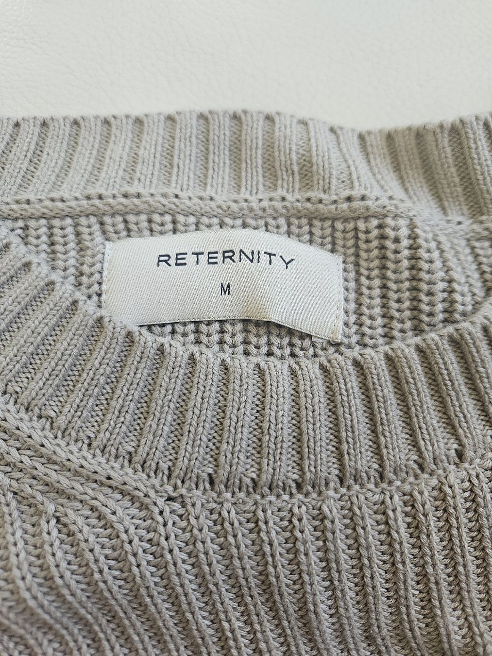 Pulls & Sweat-shirts: Reternity Strickpullover beige Grösse M  – Neuf (Voir description) à Volketswil par Descerado 3