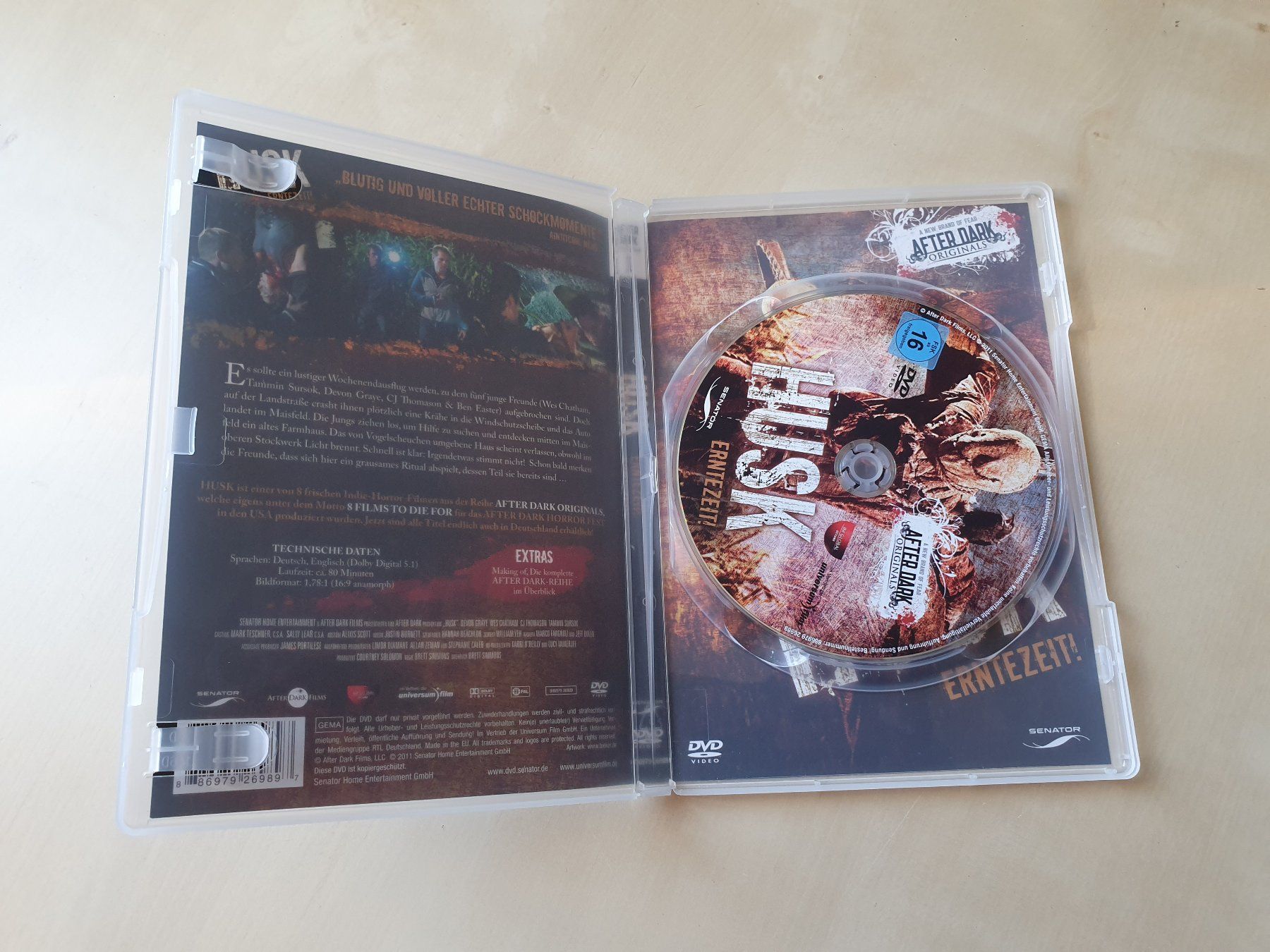 Tutti i DVDs: Husk Erntezeit – Usato da Stansstad venduto da collectorsshop 2
