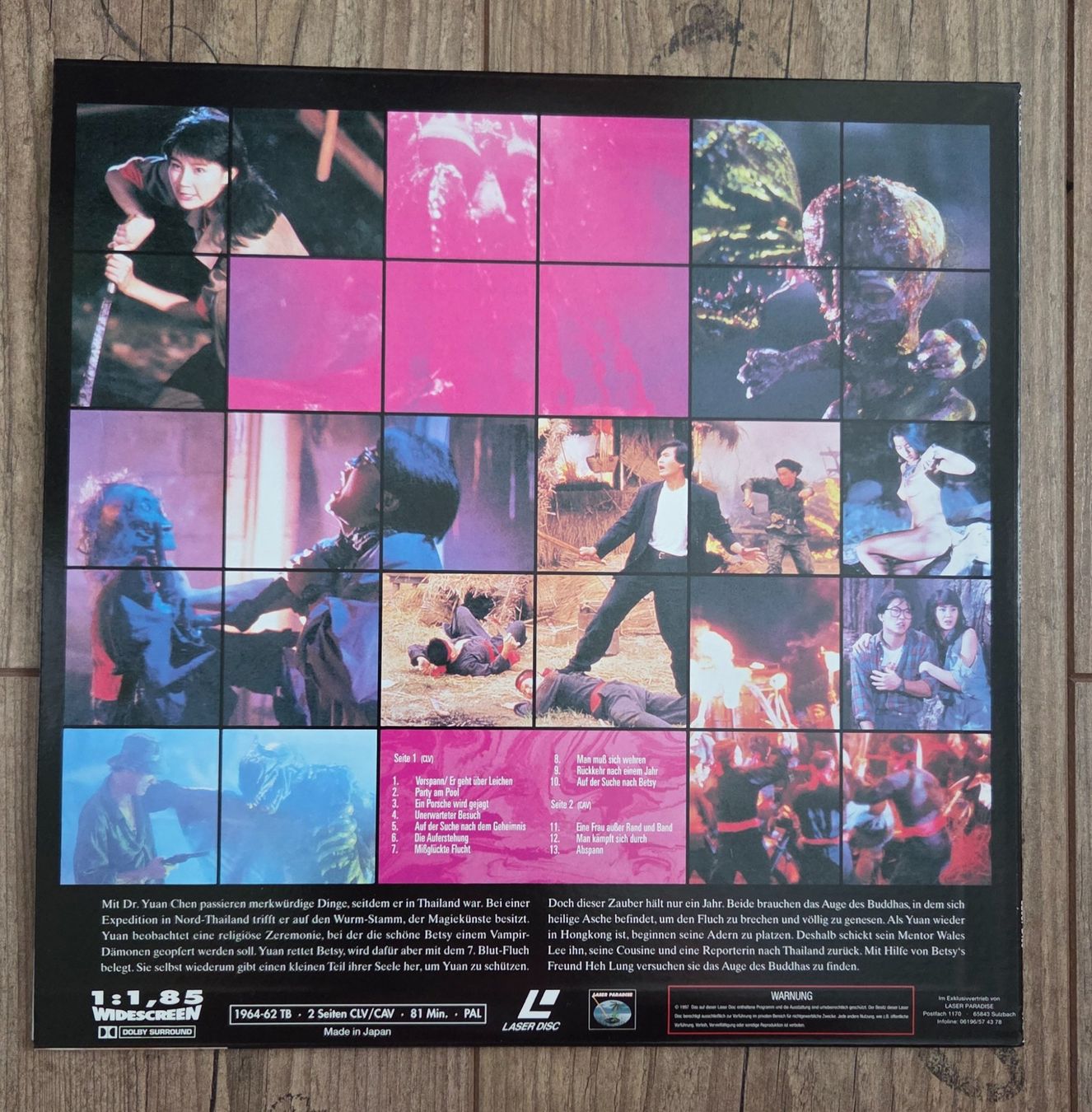 Tutti i DVDs: The Seveth Curse - Laser Disc – Usato da Wauwil venduto da oeh_5zcb 1