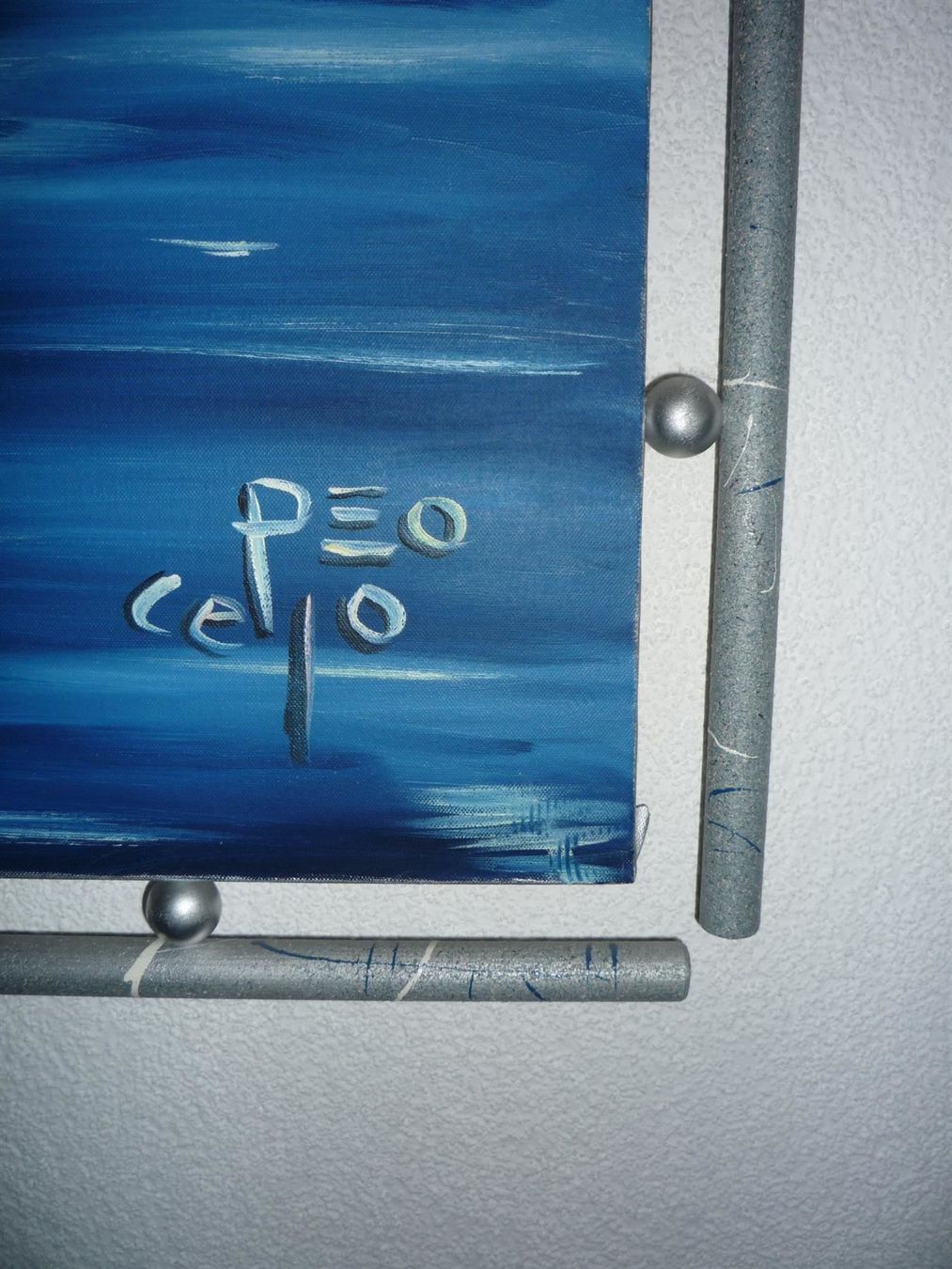 Dipinti: Original Gemälde - Delfine (Peo Cello) – Usato da Erlinsbach venduto da Stu2000 2