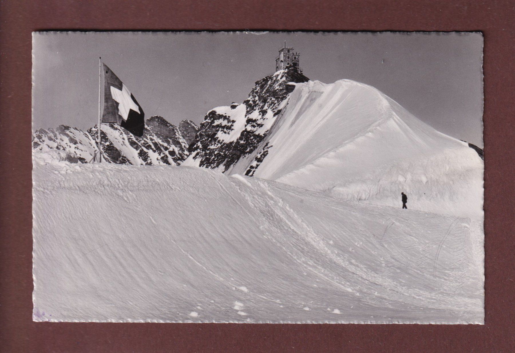 Ansichtskarten: JUNGFRAUJOCH - Sphinx - 1940 – Gebraucht aus Pully von nicecards