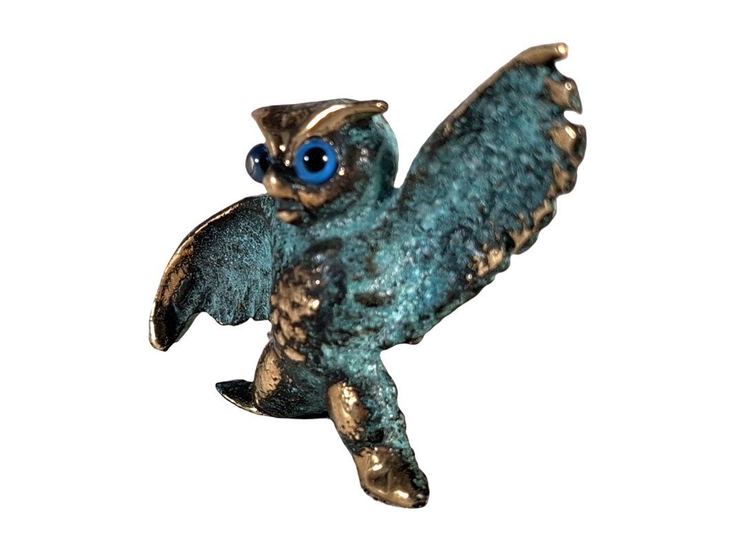 Figurines: Handgefertigte Eulen Dekorationsfigur – D'occasion à Wil SG par Restwert_Wil 2