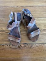 Sandalen Damen Tamaris Leder Grösse 40 Braun gebraucht 
