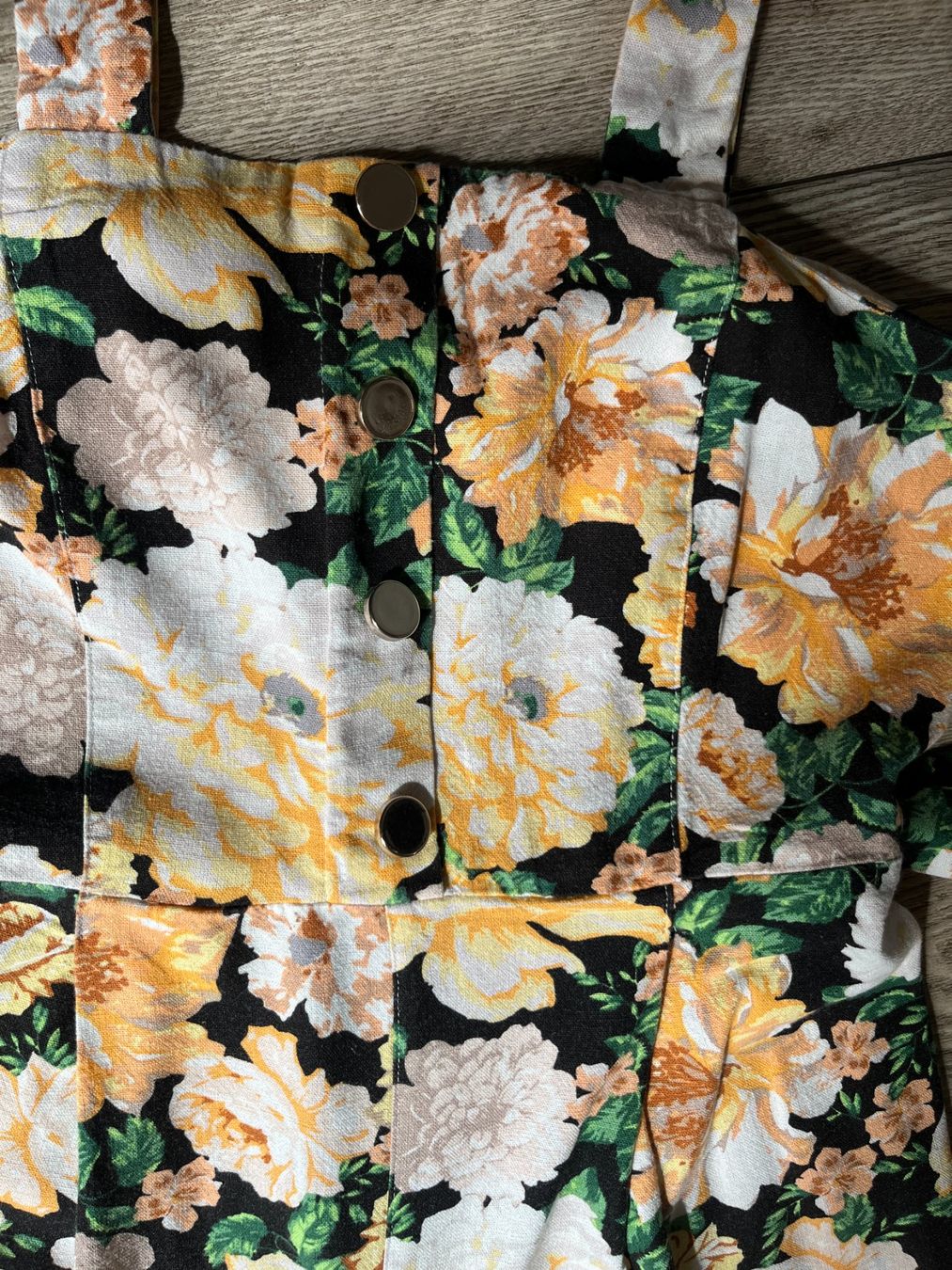 Tute: Combinaison 38 coton fleurs – Usato da Seiry venduto da vanille08 2