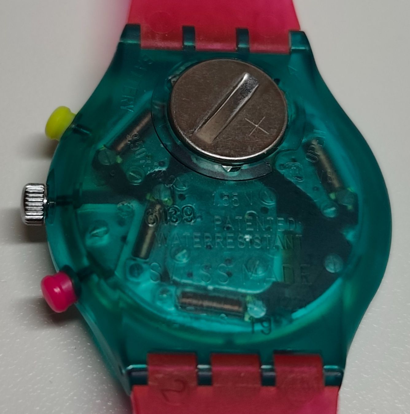 Swatch Orologi: Swatch⌚NEU CHRONO FLASH ARROW - SCL100 – Nuovo e nell'imballaggio originale da Eschenbach SG venduto da Piratenschatz 5