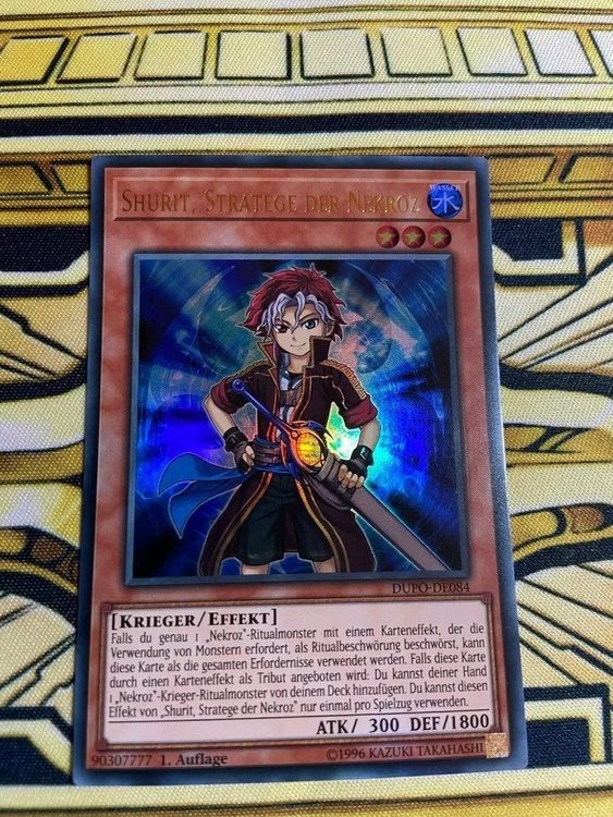 Yugioh Shurit, Stratege der Nekroz DUPO-DE084 Ultra Rare (Neu und ...