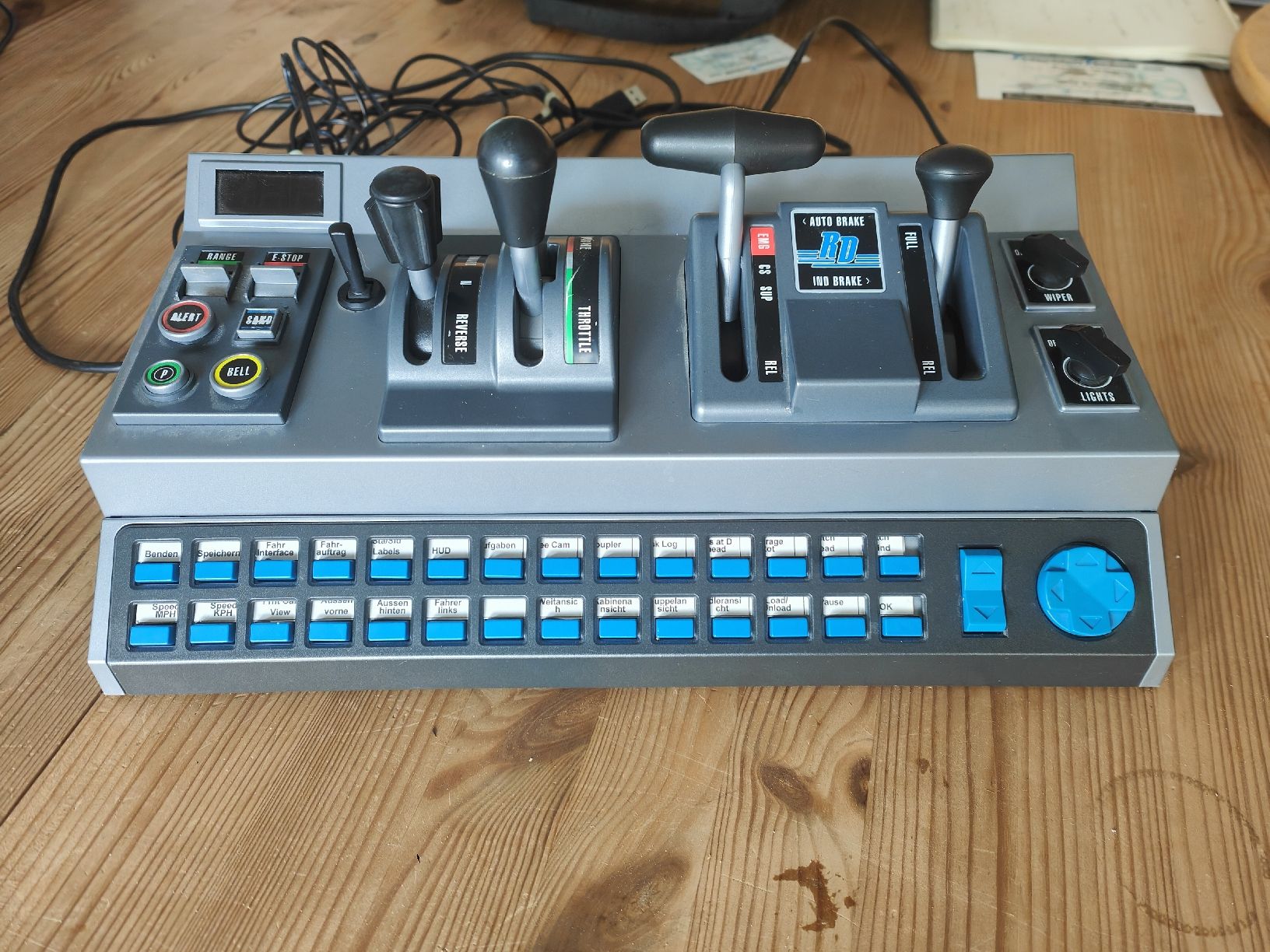 Controller: RailDriver RD-91-MDT-A Train Cab Controller – Usato da Lanzenhäusern venduto da AmmannCustoms