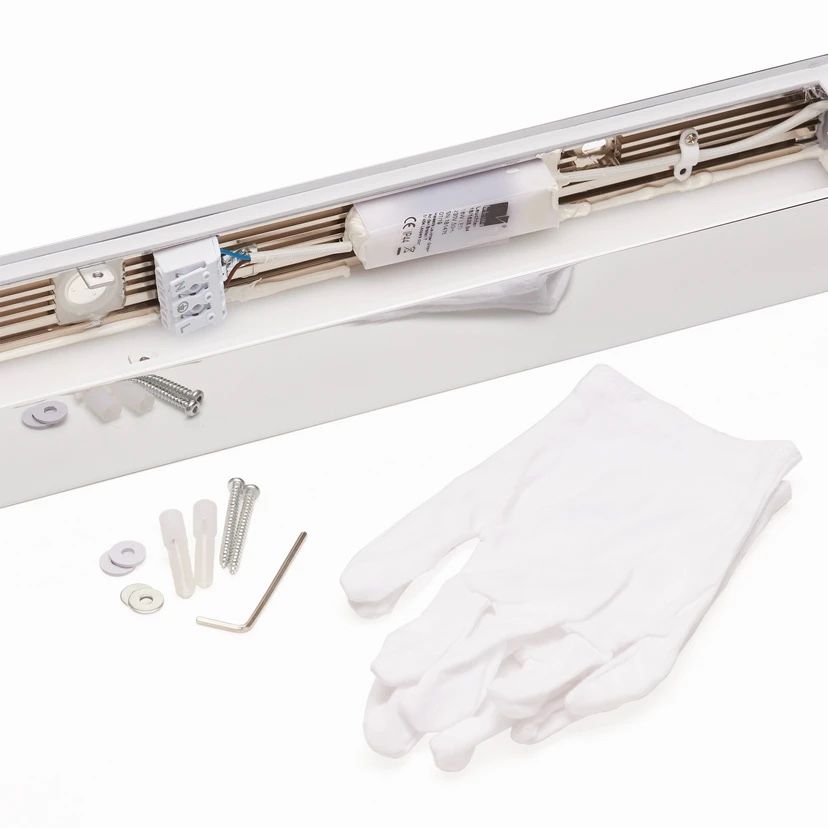 Lampade: Moderne LED Wandleuchte, Chrom 60cm – Nuovo (secondo la descrizione) da Stäfa venduto da FinTonic 1