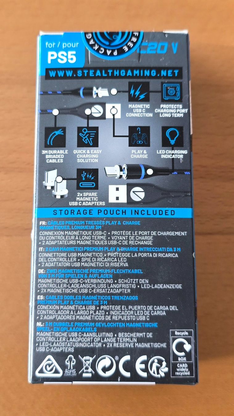Cavi: Magnetisches Ladekabel USB-C, 3m – Nuovo e nell'imballaggio originale da Henau venduto da MonkeyDLuffy96 1