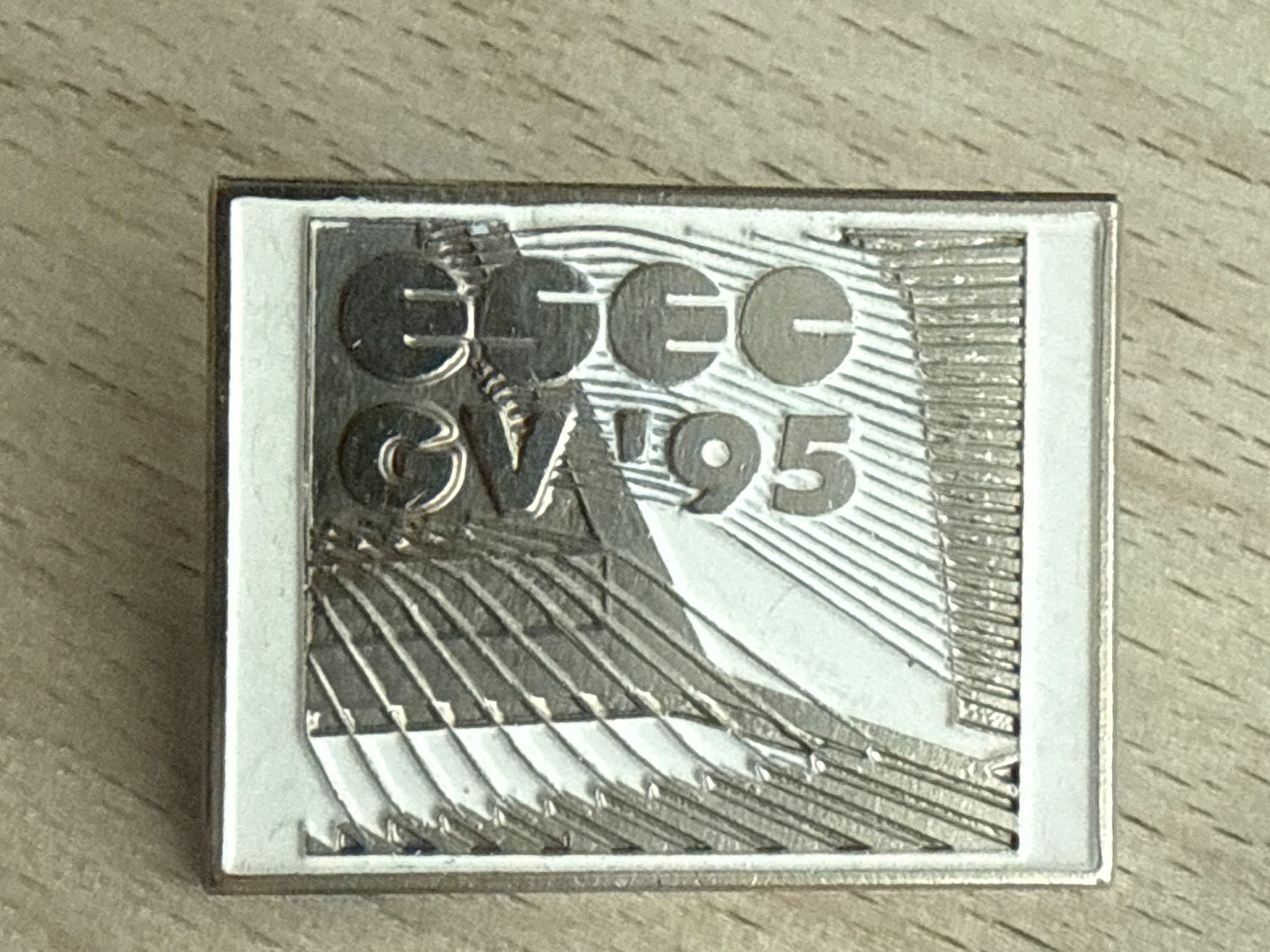 Placchette & Badge: Pin ESEC GV '95 – Usato da Glattbrugg venduto da Schweigmatt