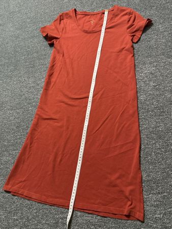 Kleid rostfarben Gr XS