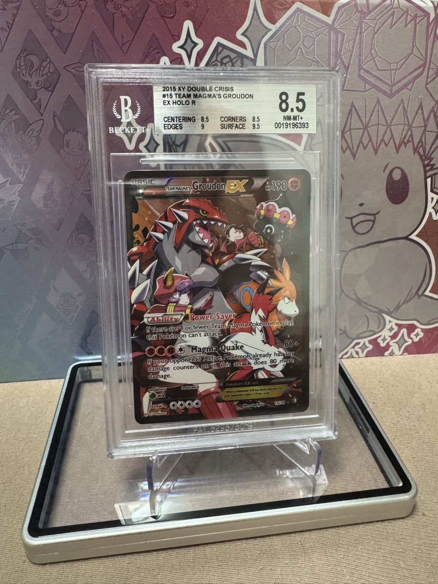 Pokémon Carte collezionabili: Team Magmas Groudon EX - BGS – Usato da Thal venduto da SidKu1