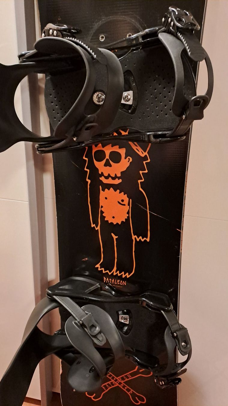 Bataleon Board: Bataleon Snowboard 120cm inkl. neue Bindung – Nuovo (secondo la descrizione) da Oberrieden venduto da Raja011 2
