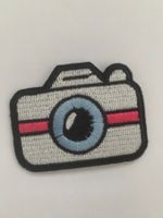 Kamera Patch, Badge, Bügelbild