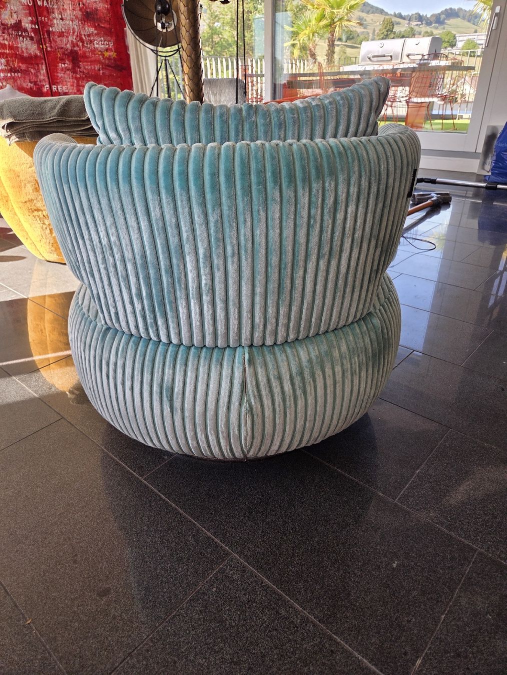 Roche Bobois Sessel: Original Roche Bobois Bubble Pivoting Armchair mit Memory-R – Gebraucht aus Wollerau von drw_56gf 2