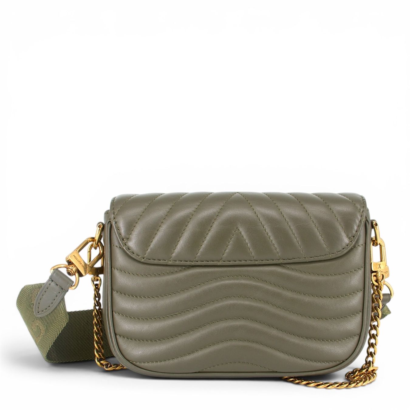 Louis Vuitton Borse da donna: Louis Vuitton New Wave Multi-Pochette khaki – Usato da Binningen venduto da Designerlabels 4