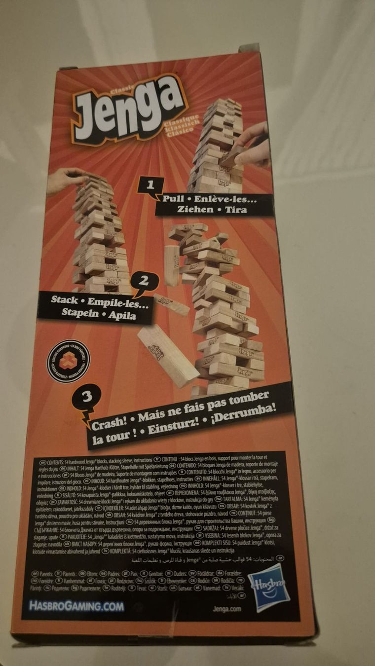 Hasbro Giochi: Jenga – Nuovo (secondo la descrizione) da Geneve venduto da pequinio 2