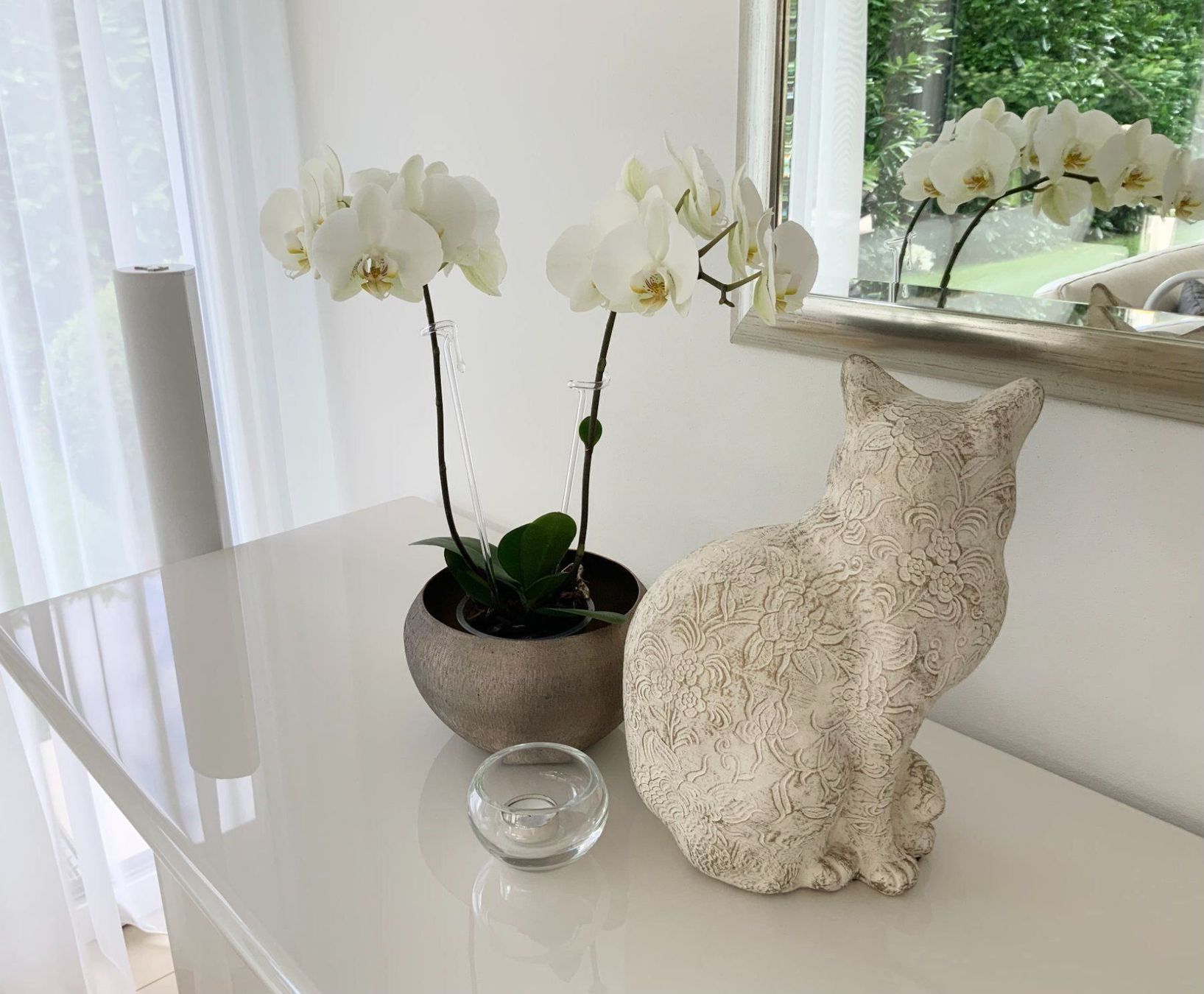 Figuren: Katze aus Feinbeton – Gebraucht aus Wil SG von horizonte254 2