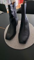 Damen Stiefel Leder schwarz Grösse 42 NEU