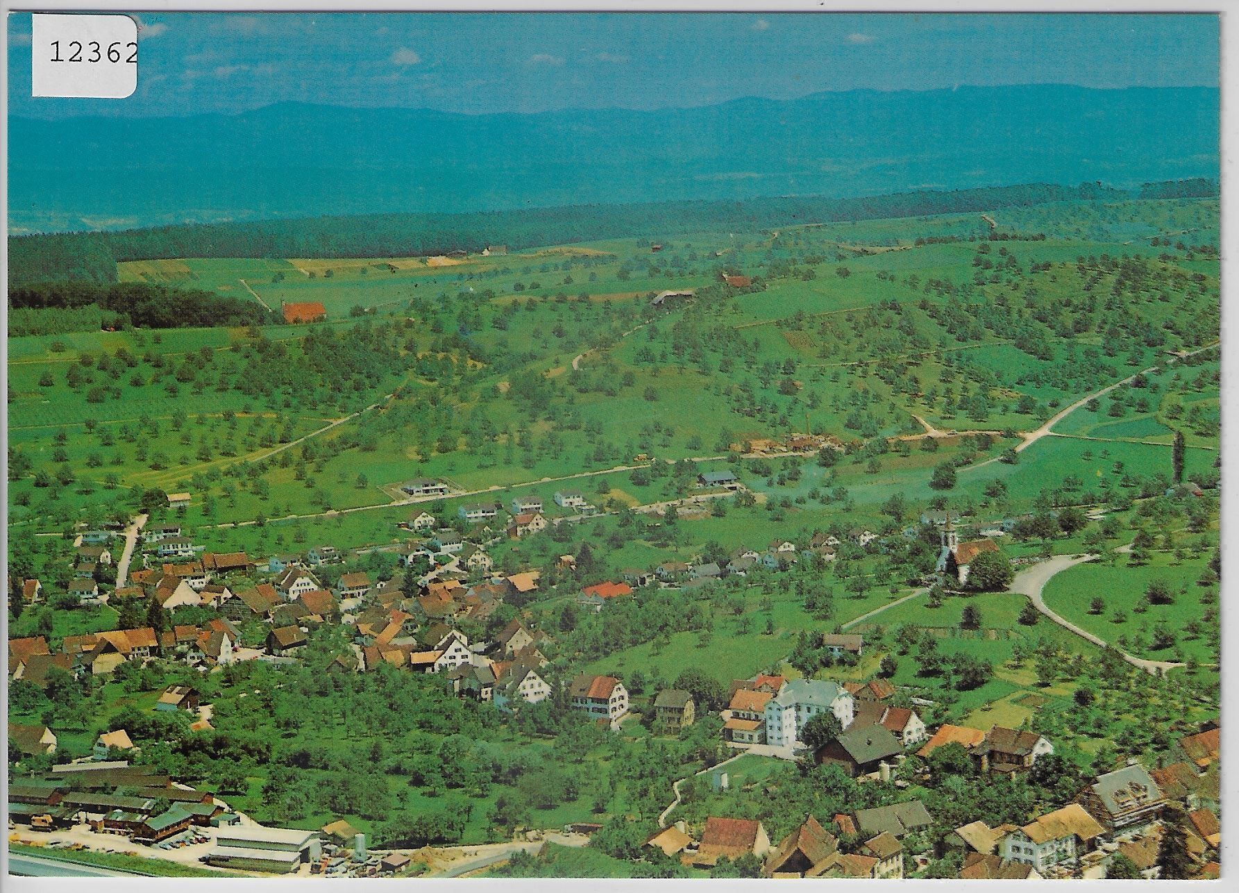 Cartoline postali: Flugaufnahme Arisdorf BL – Antico da Ettingen venduto da Kartenplanet