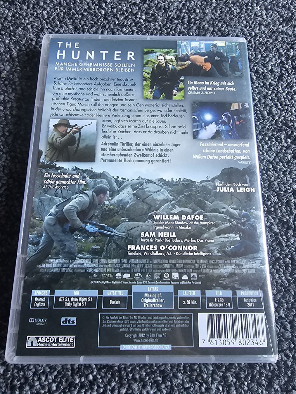 Tutti i DVDs: DVD The Hunter (22888) – Usato da Ruswil venduto da jan_bxl5 1