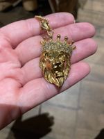 Lion head necklace