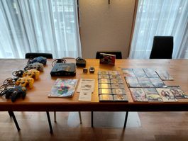 Nintendo 64 Konsole mit Spielen und Zubehoer top Zustand!!!