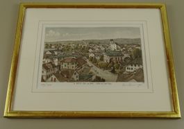 RÜTI KANTON ZÜRICH, LITHOGRAPHIE VON PAUL WYSS