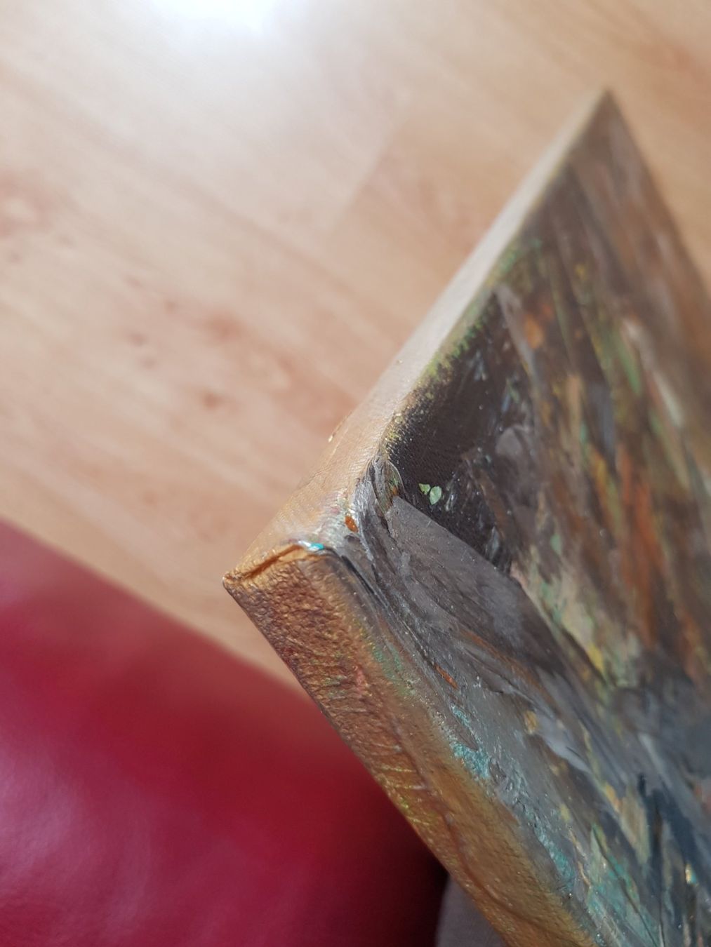 Dipinti: Painting: "Fresh Approach", 25 x 58 cm canvas frame – Nuovo e nell'imballaggio originale da Turbenthal venduto da viw_48fr 1