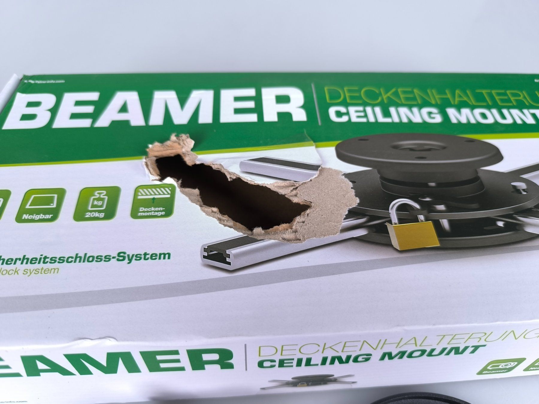 Supporti a parete: INLINE Beamer Deckenhalterung (23138A) - OVP – Usato da Rüti ZH venduto da Restwert_Rueti_ZH 8