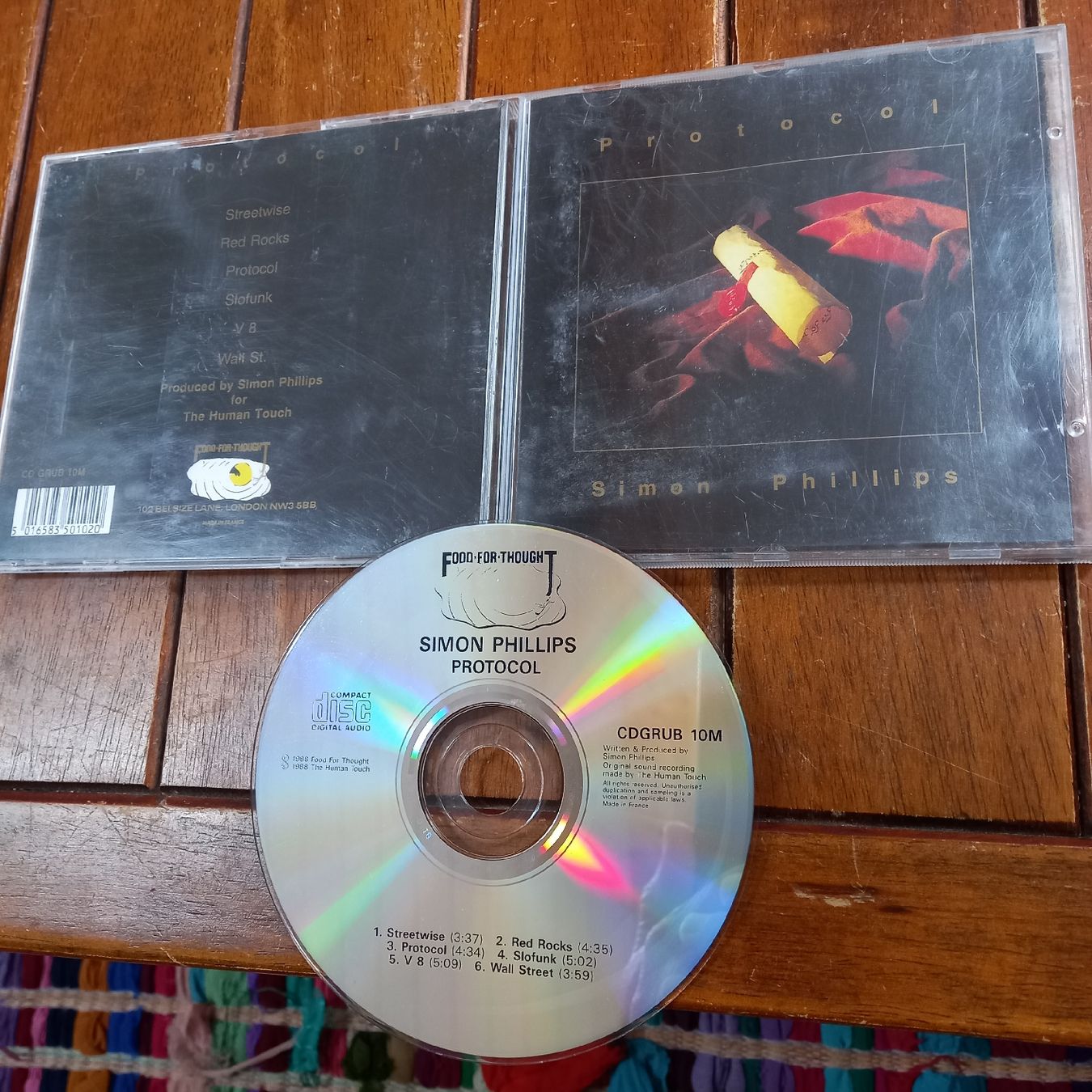 CD: Simon phillips- protocol  – Usato da St-Cergue venduto da VeganWarrior