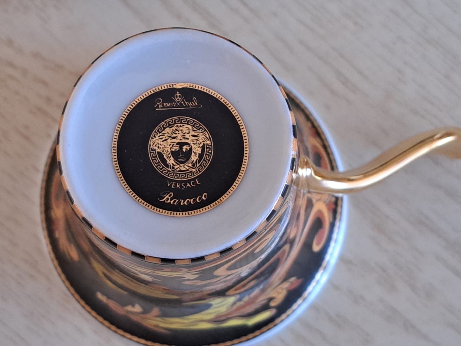 Versace Set di piatti: Kaffee-Set von VERSACE Barocco – Nuovo (secondo la descrizione) da Neuhausen am Rheinfall venduto da mariess 2