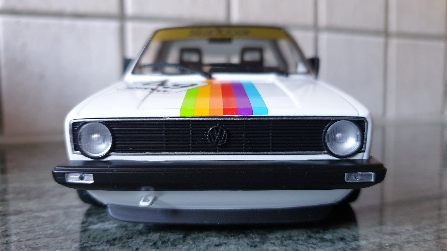 Volkswagen Modellini d'auto: VW GOLF CADDY / 1:18 TUNING – Nuovo e nell'imballaggio originale da Wengi b. Büren venduto da Ot1000 2