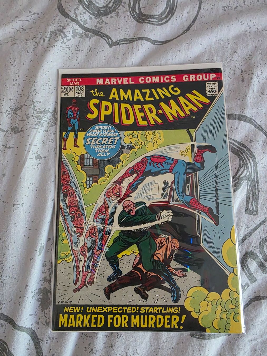 Comics: The Amazing Spider-Man #108 RAW 7.0 – Gebraucht aus Zürich von Sams_FunkoandComics_
