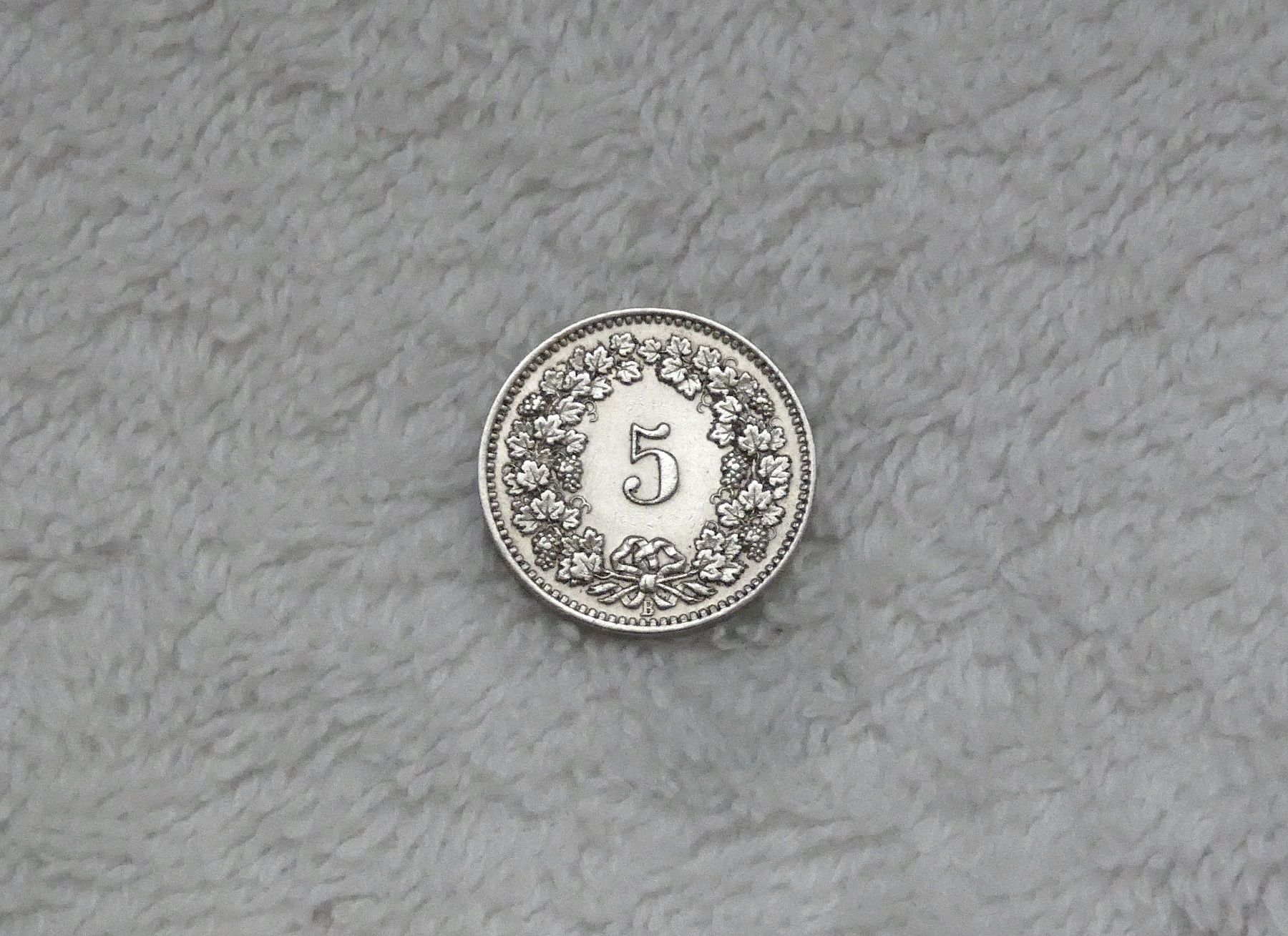 Tutti le monete: 5 centimes/Rappen 1913 – Usato da Nyon venduto da Ilmi09 1