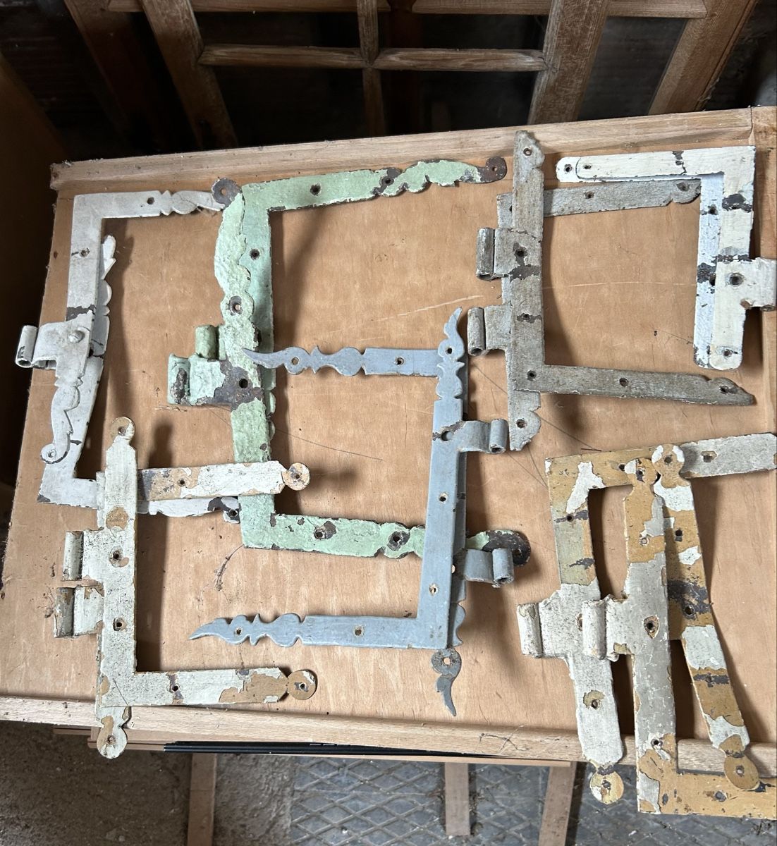 Ferramenta: Beschläge Set Eisen Antik  6 paar  – Usato da Gwatt (Thun) venduto da ate_6ng8 1
