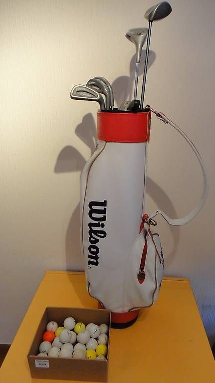 Wilson Mazze & Set: SET DE GOLF JUNIOR "Wilson Bernard Langer" – Usato da Lausanne venduto da mic_nf2y 3