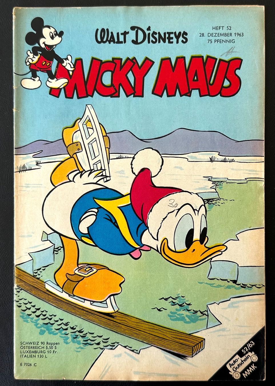 BD: Mickey Maus Nr. 52 1963 – D'occasion à Seltisberg par quadartswiss