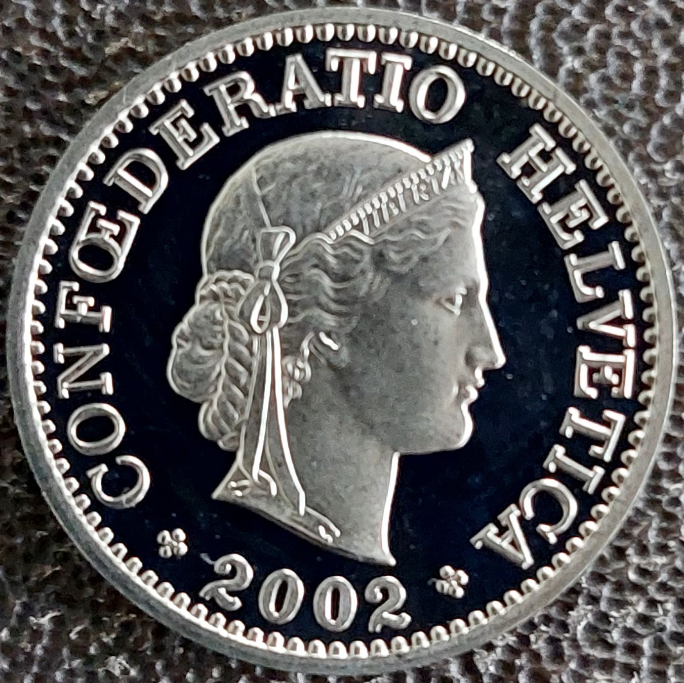 Tutti le monete: 10 Rappen 2002 stgl. / aus Münzsatz – Nuovo (secondo la descrizione) da Arch venduto da coinsandmore