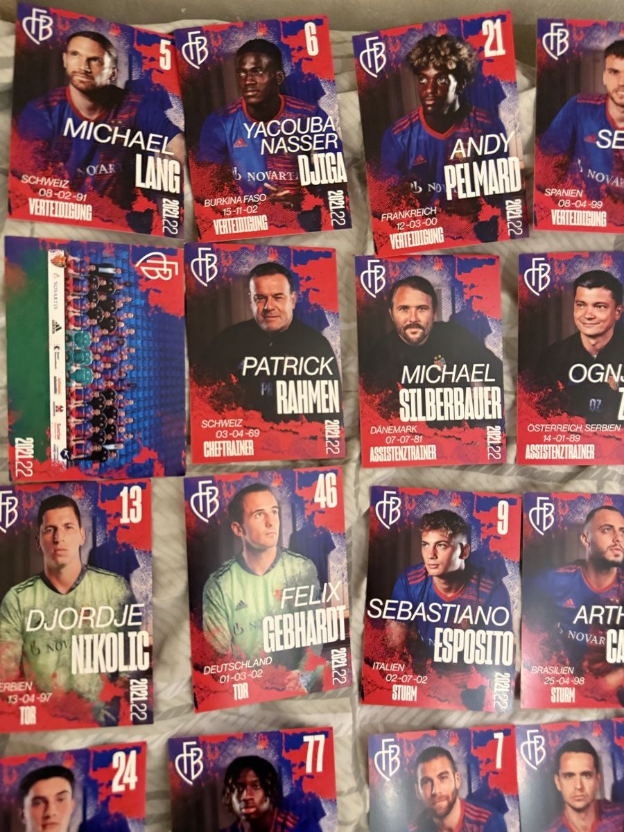 Autogramme: Fc  Basel Autogrammkarten unsigniert – Gebraucht aus Rüschlikon von Andi_2000 1