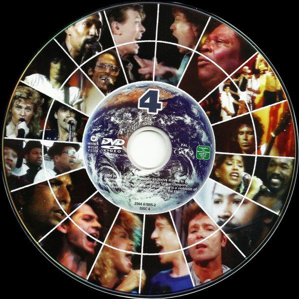 Tutti i DVDs: Various – Live Aid - Vergriffene 4 DVD – Usato da Brittnau venduto da Zibu 8