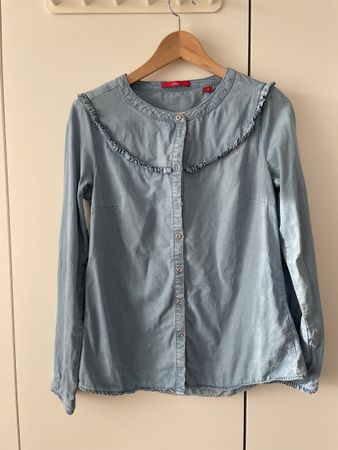 S. OLIVER Jeansbluse Gr.36