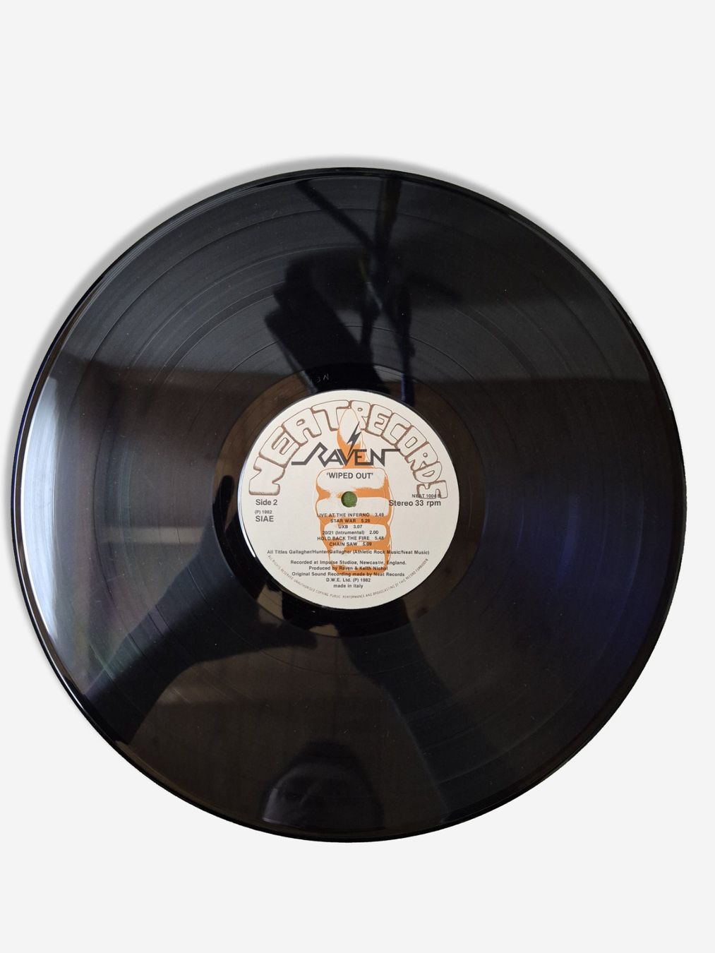 Dischi in vinile: Raven – Wiped Out – Usato da Bogis-Bossey venduto da VNT-GE.ch 4