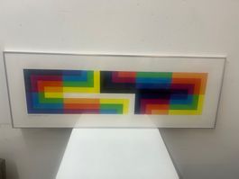 Farbsiebdruck Carlo Vivarelli signiert + nummeriert 75/80
