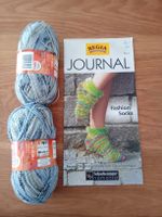 Wolle 100g 58% Baumwolle multicolor Strickgarn neu inkl.Heft