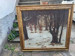 Verkaufe Bild Die pagonenburg von Fritz Oswald CHF 4000