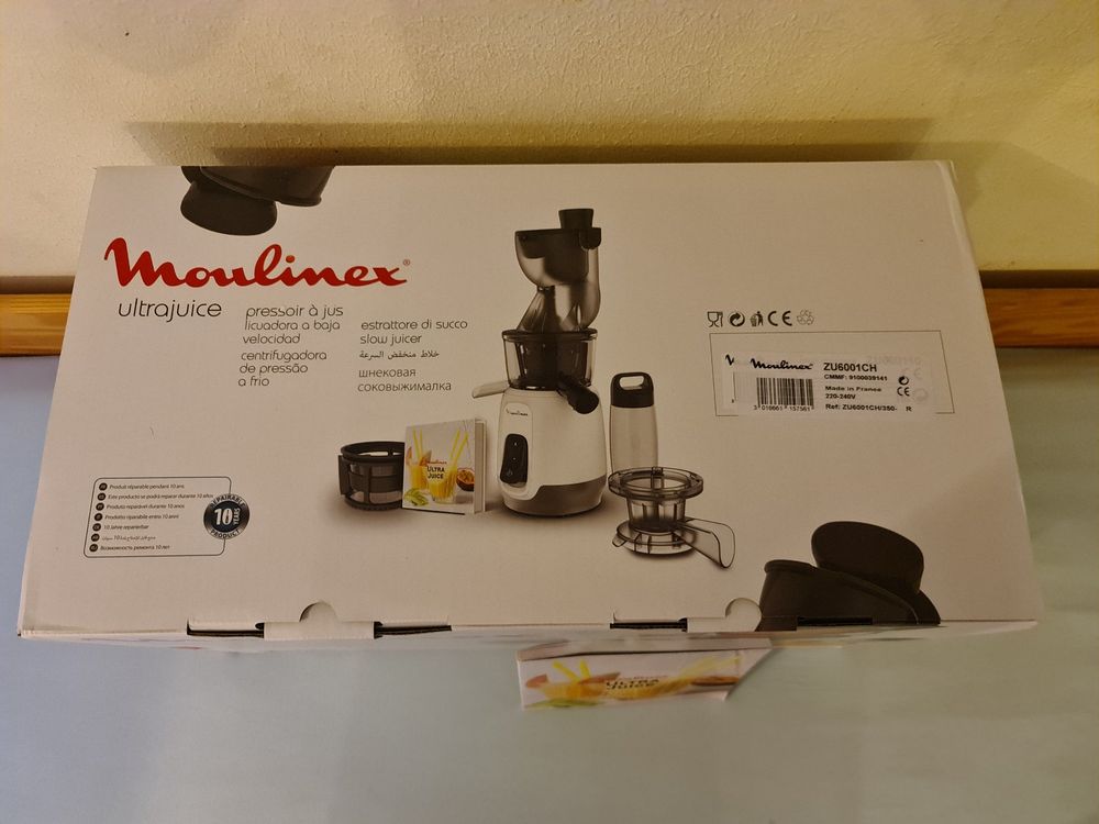 Moulinex Ultra Juice ZU6001CH Entsafter | Kaufen auf Ricardo