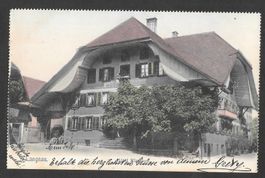 Langnau Hôtel Hirschen coloriert