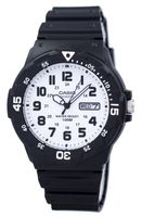 ⌚Herrenuhr ®CASIO Analog Sport Schwarz Weiss 45mm 10 ATM NEU